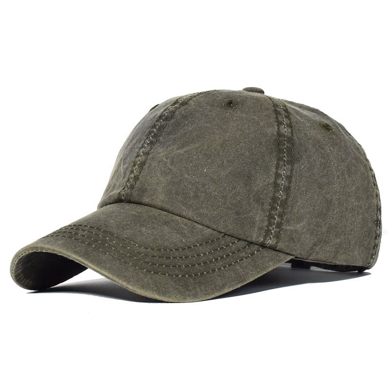 Sterling Vintage Washed™ Cotton Baseball Cap Plain Adjustable Dad Cap