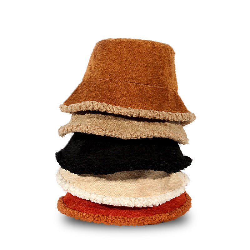 Sterling Warm Thickened™ Sun Hat Summer Foldable Bucket Hat Corduroy