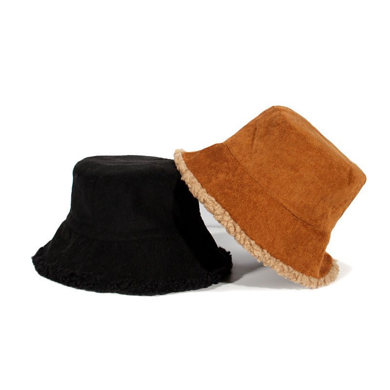 Sterling Warm Thickened™ Sun Hat Summer Foldable Bucket Hat Corduroy