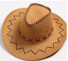 Sterling Western Cowboy Hat™ Wide Brim Denim Rope Detail