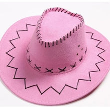 Sterling Western Cowboy Hat™ Wide Brim Denim Rope Detail