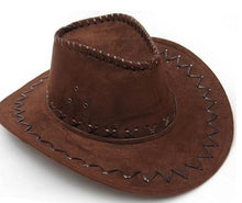 Sterling Western Cowboy Hat™ Wide Brim Denim Rope Detail