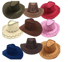 Sterling Western Cowboy Hat™ Wide Brim Denim Rope Detail