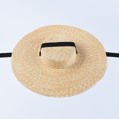 Sterling™ Urban Caps Wide Brim Straw Sun Hat Solid Weave