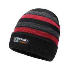 Sterling Striped Beanie™ Ear Cover Soft Knit Fit