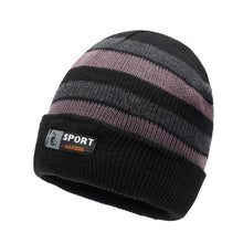 Sterling Striped Beanie™ Ear Cover Soft Knit Fit