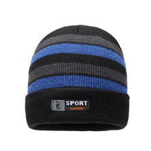 Sterling Striped Beanie™ Ear Cover Soft Knit Fit