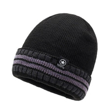 Sterling Striped Beanie™ Ear Cover Soft Knit Fit