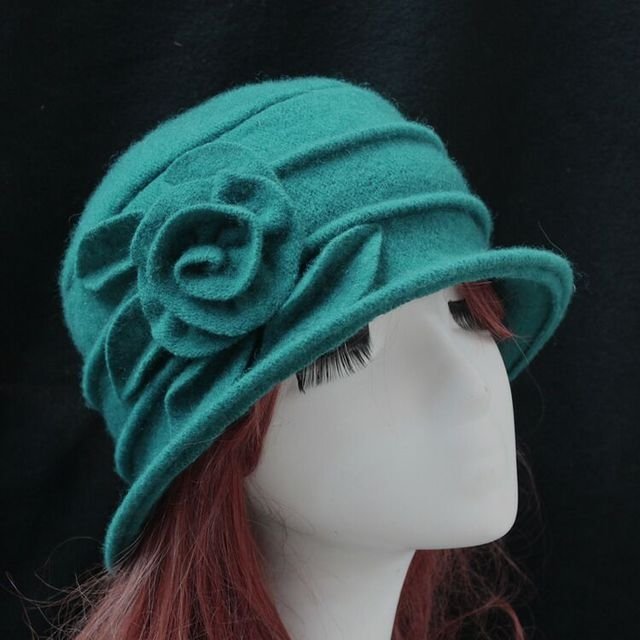 Sterling Wool Bowler™ Hat Rounded Wool Felt Crown