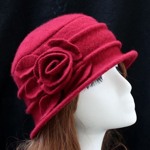 Sterling Wool Bowler™ Hat Rounded Wool Felt Crown