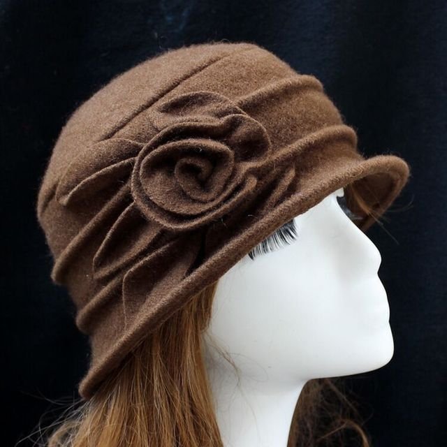 Sterling Wool Bowler™ Hat Rounded Wool Felt Crown